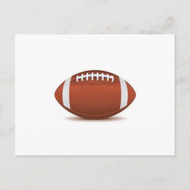 POSTAL IMAGEN DE FÚTBOL EN ARTÍCULOS (Anverso)