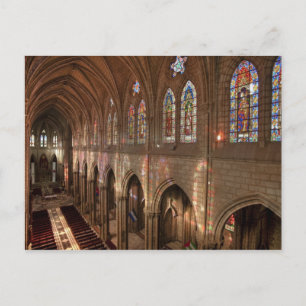 Postal Imagen de HDR de Basilica Interior, Quito, Ecuador