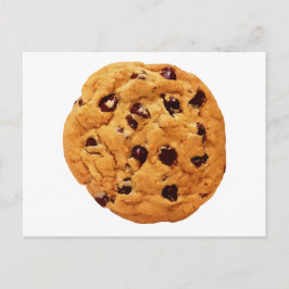 Postal Imagen de la cookie de chocolate