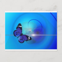 Imagen de mariposa azul