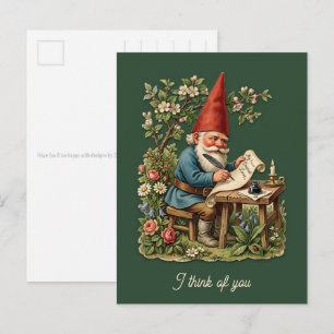 Postal Imagen de zapatos vintage - GNOMOS DE JARDÍN 20
