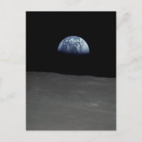 Imagen famosa de Earthrise desde la luna