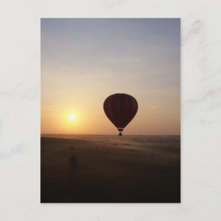 Postal Imagen fotográfica del globo aerostático Sunrise