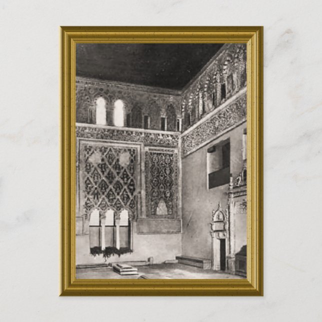 Postal Imagen judía del vintage (Anverso)