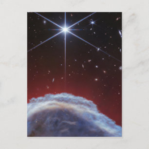 Postal Imagen JWST de la nebulosa Cabeza de Caballo