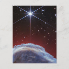 Postal Imagen JWST de la nebulosa Cabeza de Caballo