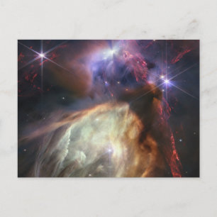 Postal Imagen JWST de las estrellas de Rho Ophiuchi