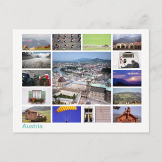 Postal Imagen múltiple de Austria