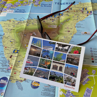 Postal Imagen múltiple de Tenerife