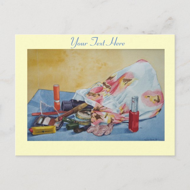 Postal imagen original de la vida útil de la bolsa de maq (Anverso)