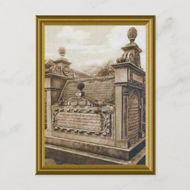 Postal Imagen vintage judía (Anverso)