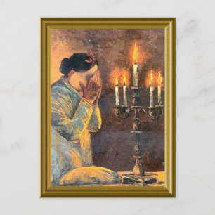 Postal Imagen vintage judía