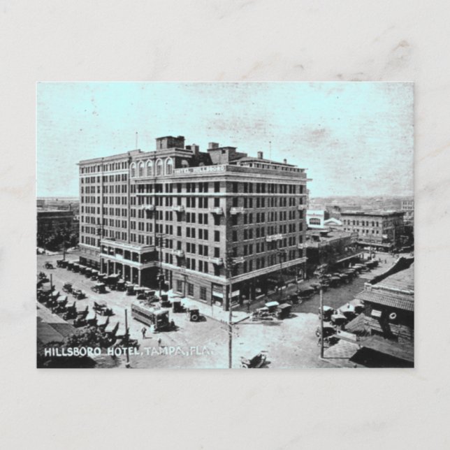 Postal Imágenes antiguas de Tampa Florida (Anverso)