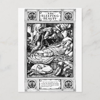 Postal imágenes de belleza durmiente
