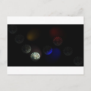 Postal Imágenes de Cristal de Colores