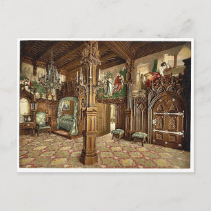 Postal Imágenes de la historia de Tristan, dormitorio, Ne