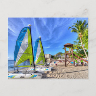Postal Imágenes de la playa del Caribe