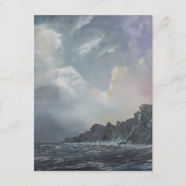 Postal Imágenes de viento del norte (Anverso)