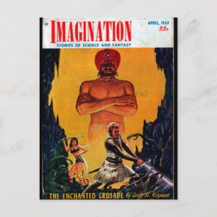 Postal Imaginación - Arte Pulp 1953-4