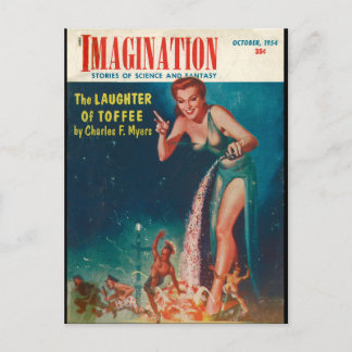 Postal Imaginación - Arte Pulp 1954-10
