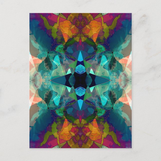 Postal Imaginación de Inkblot (Anverso)