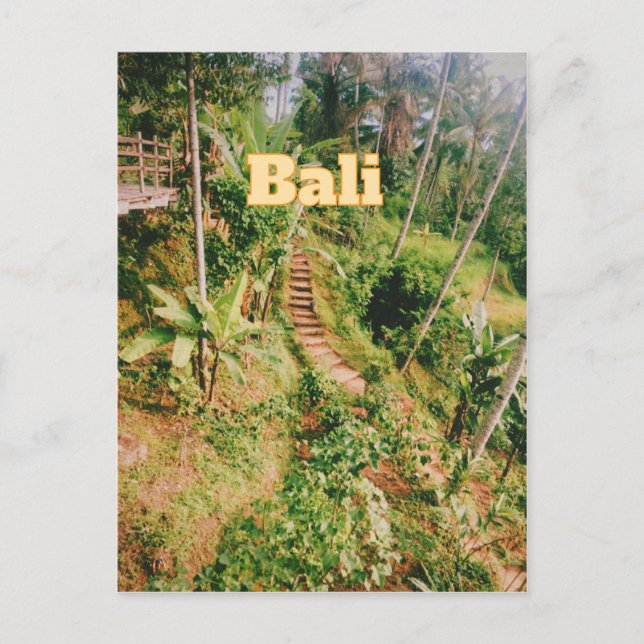 Postal Imán de foto flexible de recuerdo de Bali (Anverso)