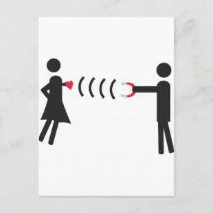 Postal Imán femenino