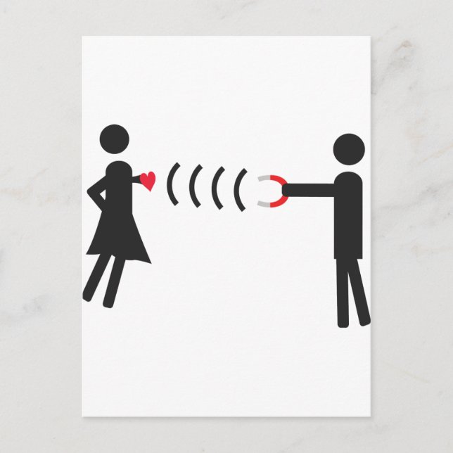 Postal Imán femenino (Anverso)