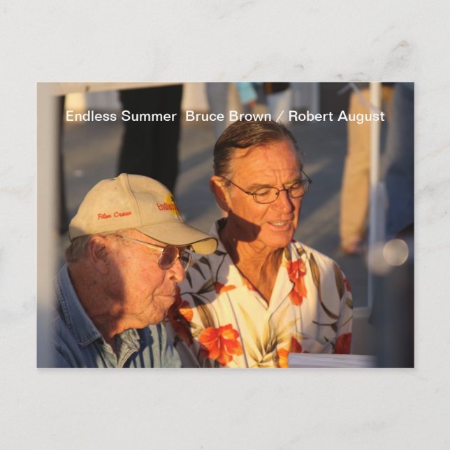 Postal IMG_0399, Verano Interminable Bruce Brown / Robert (Anverso)