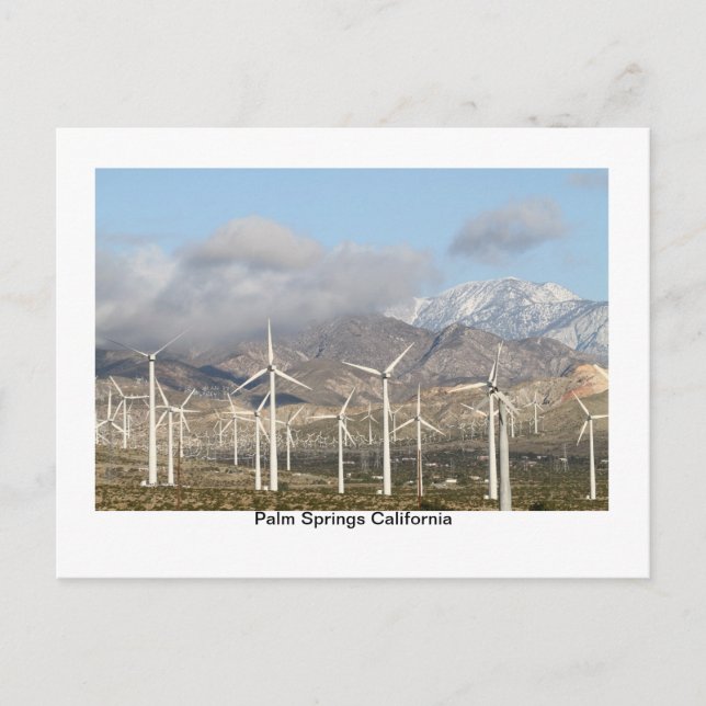 Postal IMG_2436, Palm Springs California (Anverso)