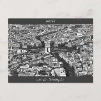 Postal IMG_2588_2, arco de triomphe, parís