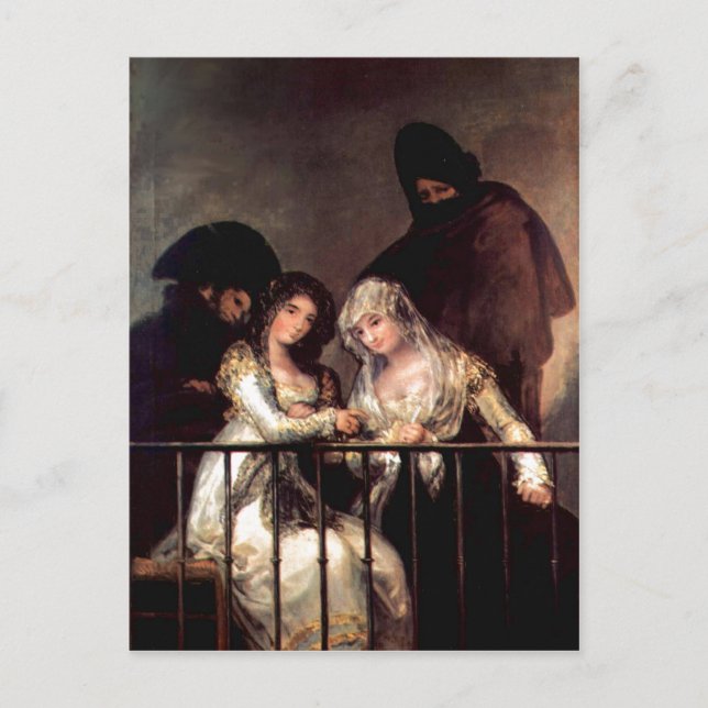 Postal Imitador de Goya y Lucientes, Francisco de, possi (Anverso)