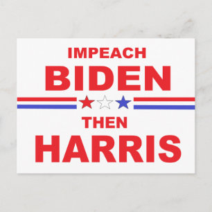 Postal Impear a Biden luego Harris