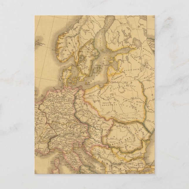 Postal Imperio carlomagno (Anverso)