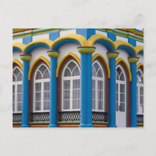 Postal Imperio DA Caridade en el Praia DA Vitoria,