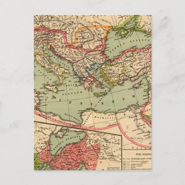 Postal Imperio romano (Anverso)