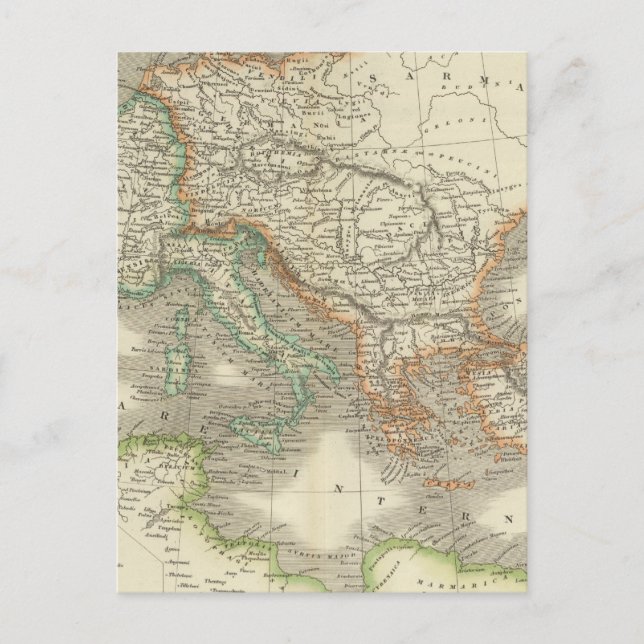 Postal Imperio Romano Antiguo (Anverso)