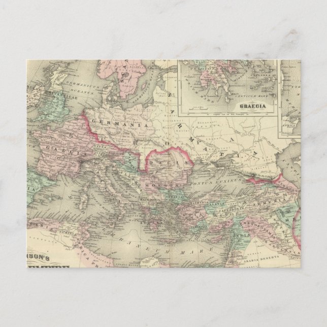 Postal Imperio romano en los tiempos de Cristo (Anverso)