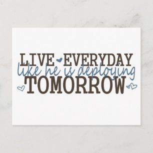 Postal implementación de medios de vida