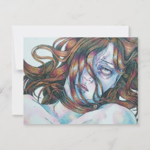 Postal Importante Art Series 7 de 11 Postcard Size