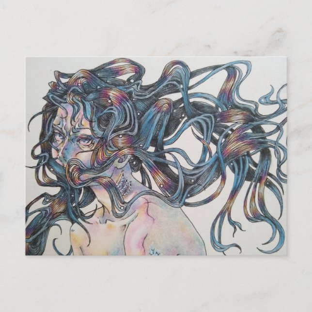 Postal Importante Art Series 8 de 11 Postcard Size (Anverso)