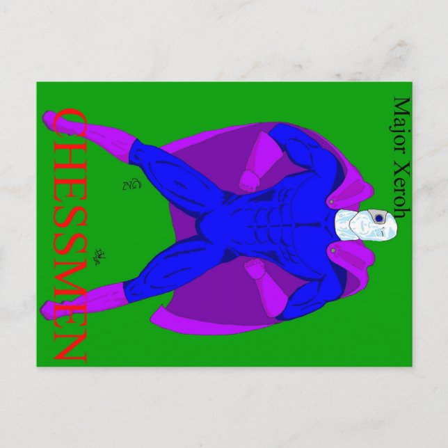 Postal importante de Xeroh (Anverso)
