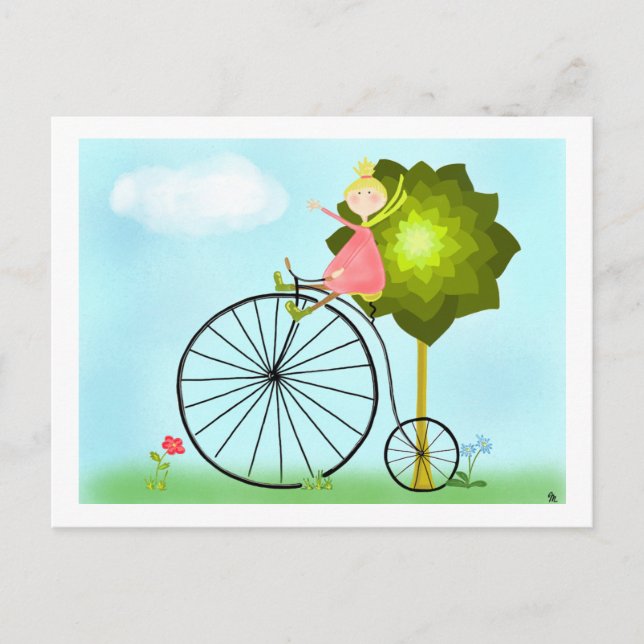 Postal Imposible en el árbol mágico (Anverso)