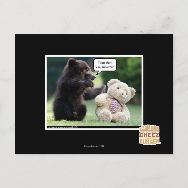 Postal ¡Impostor! (Anverso)