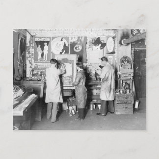 Postal Imprenta, 1921