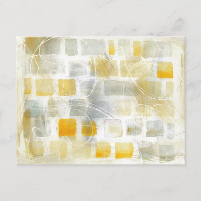 Postal Impresión abstracta de Caracalla I | Sue Schlabach (Anverso)