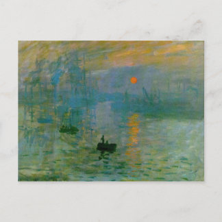 Postal Impresión, amanecer