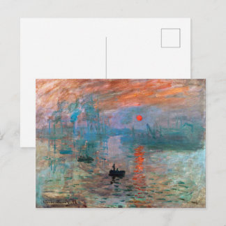 Postal Impresión, Amanecer | Claude Monet |