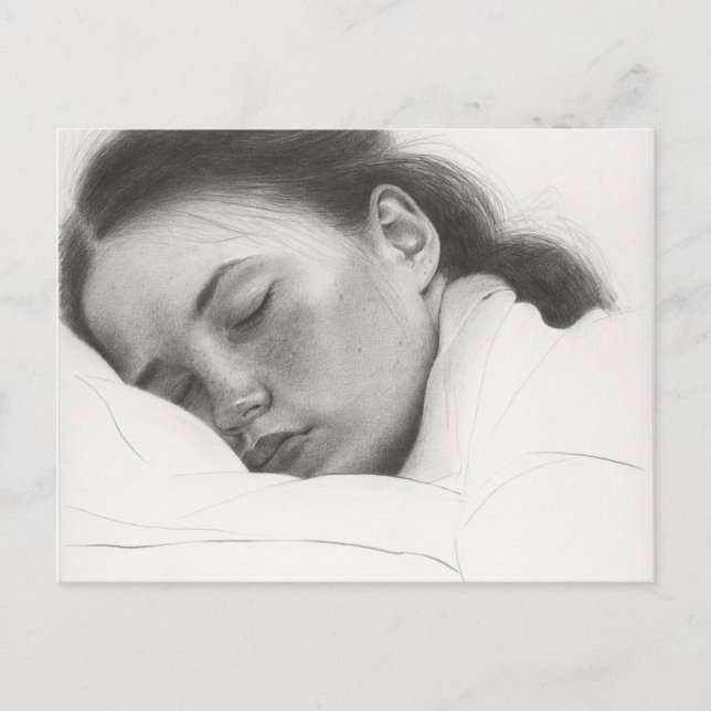 Postal (impresión artística del dibujo original) (Anverso)