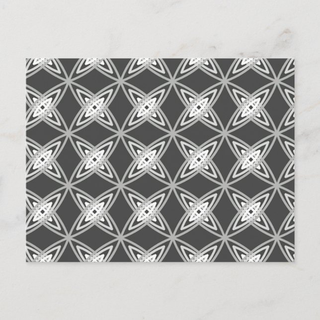 Postal Impresión atómica moderna de mediados de siglo - G (Anverso)